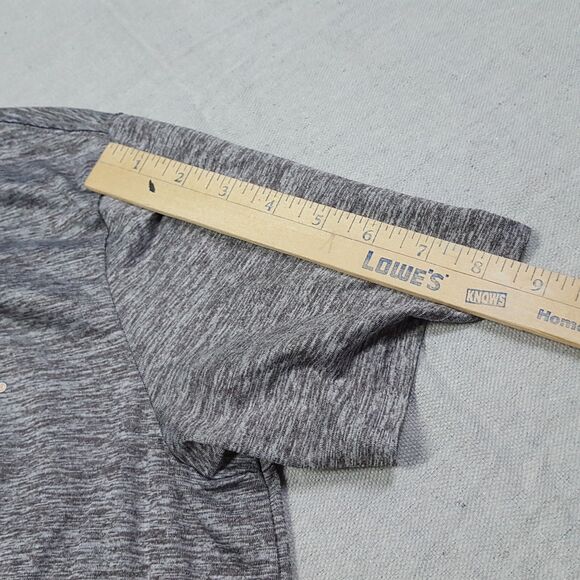 RealTree Shirt Mens Large Gray Pullover Casual Outdoor Athletic Spell Out Tee - Picture 6 of 10